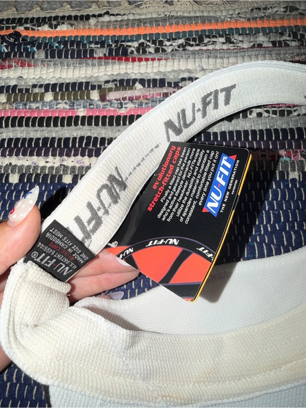 High Noon White Visor